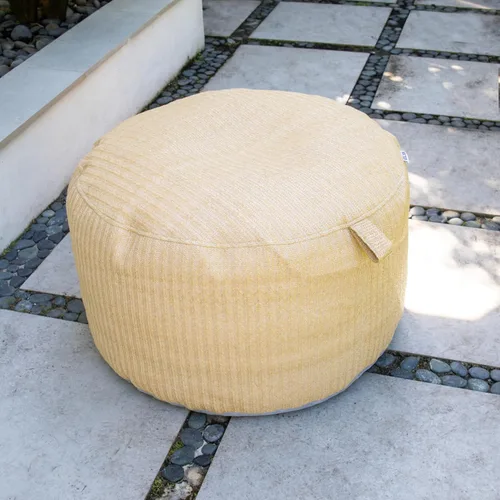 Vista 43 de Big Joe Tuft - Puf resistente a la intemperie, entretorcido de cerámica, resistente a la intemperie, tela con protección UV, lágrima de 3 pies