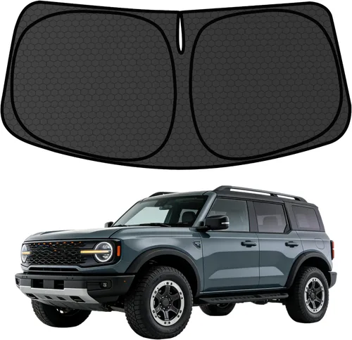 Vista 23 de X1 F48 Parasol plegable personalizado para parabrisas para 2016 2017 2018 2019 2020 2021 2022 X1 F48 Protector de sol para ventana delantera