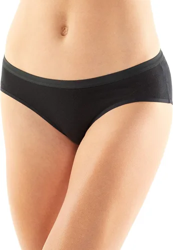 Icebreaker Siren Hipkini Ropa interior - Mujer Negro