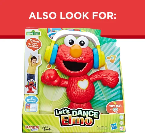 Vista 6 de Sesame Street Feed Me Cookie Monster Plush: monstruo interactivo de galletas de 13 pulgadas, dice frases tontas, risas del vientre, juguete