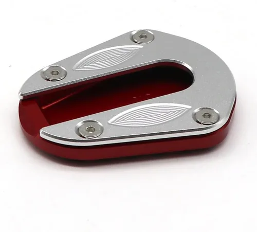 Vista 5 de Soporte lateral de pie de motocicleta Placa de soporte ampliador Placa de ampliación Soporte lateral CNC Almohadilla para Benelli TRK 502 TRK502