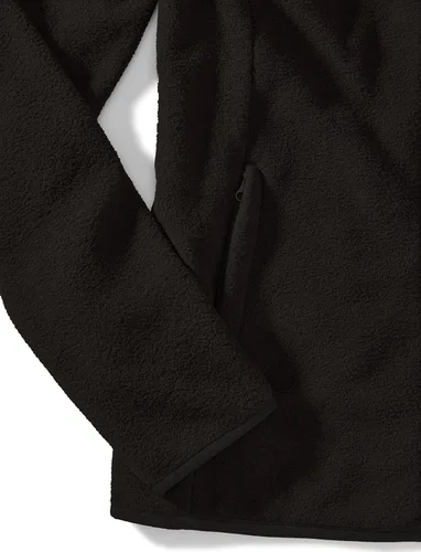 Vista 5 de Tienda Essentials - Chaqueta de vellón suave ajuste clásico manga larga y con cremallera completa para mujer