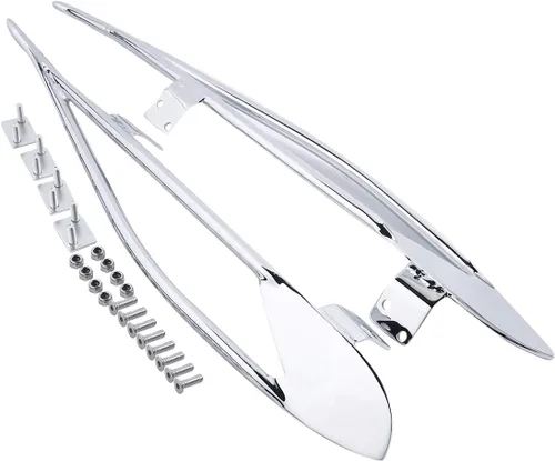 Vista 6 de TCT-MOTORPARTS Protector de riel de guardia para alforja para Indian Chieftain 2014-2023; Indian Springfield Dark Horse 2018-2019 Cromo 2015 2016