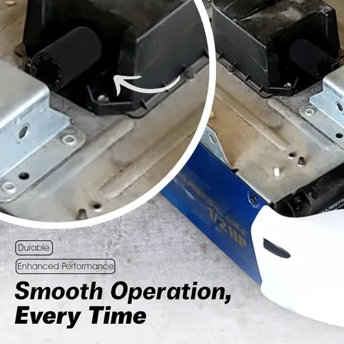 Vista 5 de Acoplador de transmisión por tornillo para abridor de puerta de garaje – Compatible con modelos de transmisión por tornillo LiftMaster, Chamberlain