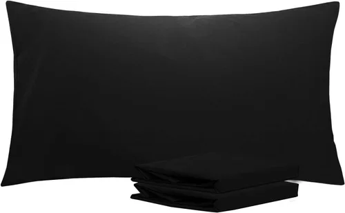Vista 104 de NTBAY Juego de fundas de almohada estándar, paquete de 2 fundas de almohada de microfibra cepillada de 20 x 26 pulgadas, suaves, sin arrugas