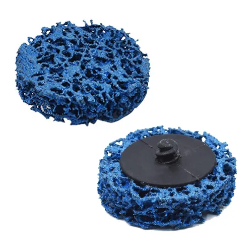 Vista 3 de kimllier 5 unidades de discos de cambio rápido de 2 pulgadas, rueda de desmontaje fácil tipo R, rueda de limpieza de óxido, apto para amoladoras