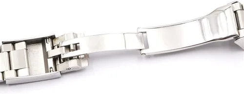 Vista 5 de HKTS 20 21mm Watch Band Stainless Steel Solid Curved End Screw Links Wrist Bracelet For Rolex Submariner Oyster Datejust