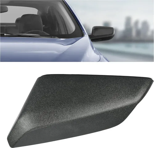 HECASA Cubierta de espejo compatible con Chevy Chevrolet Malibu 2016-2022 Reemplazo para 84026841 de plástico negro lado del conductor