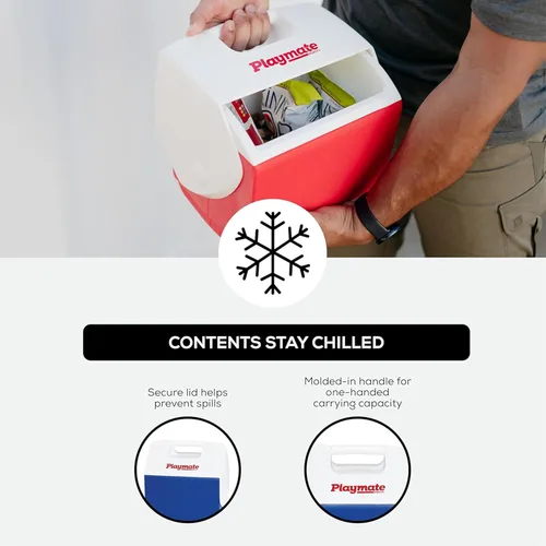 Vista 6 de Igloo Classic Playmate Coolers Insulated Hard Shell Cooler Chest