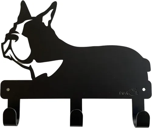 Vista 13 de Fulgor Gancho de pared de metal para decoración de cachorro, perro y gato (gato grande)