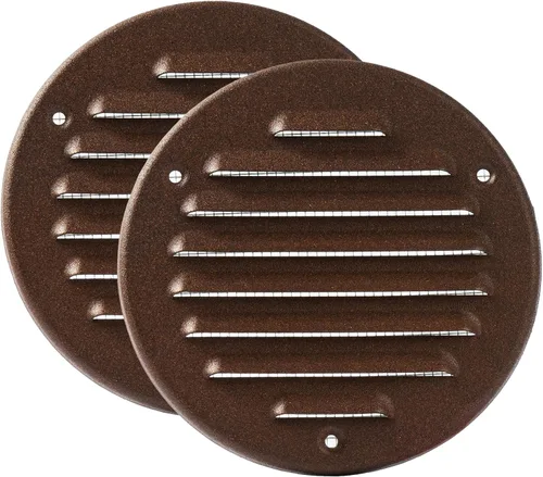 Vista 11 de Vent Systems – 3.35 x 9.84 pulgadas (interior) rejilla de ventilación de aire rectangular de metal blanco para alero, cubierta de rejilla, deflector