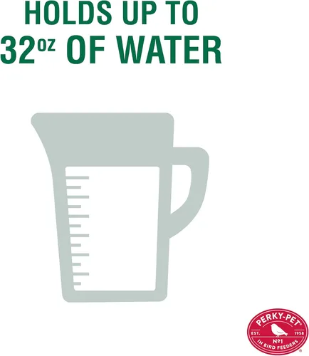 Vista 7 de Perky-Pet 1 tarro de albañil para aves silvestres 783, azul