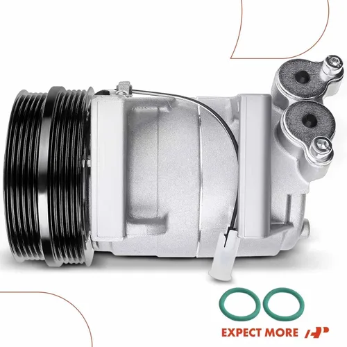 Vista 9 de A-Premium Compresor de aire acondicionado de CA con embrague compatible con Volvo C70 2004/2006-2013, C30 2008-2013, S40/V50 2005-2011, V70