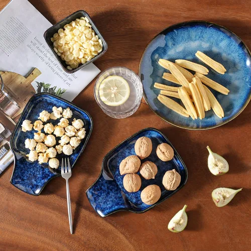 Vista 4 de vancasso Soporte de cuchara Stern para cocina, soporte de cuchara cuadrado de cerámica para encimera, soporte de utensilios resistente al calor