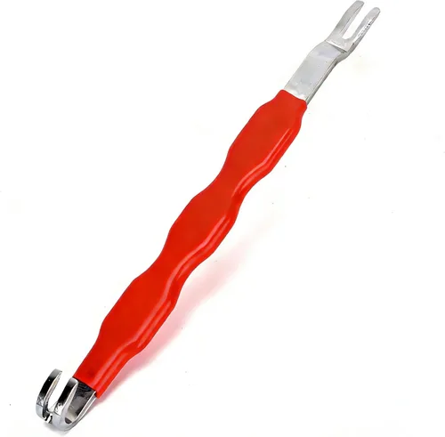 Herramienta separadora de conector de terminal eléctrico automotriz, removedor universal de terminales de cable para vehículos (1 unidad (rojo))