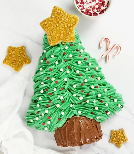 Vista 7 de USA Pan Molde Global para pastel de árbol de Navidad