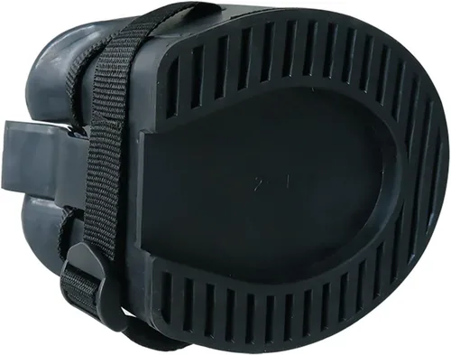 Vista 4 de MERIGLARE Botas de pezuña de caballo, resistentes, duraderas, aisladas, de agua sucia, portátiles, de goma gruesa, protección para saltos