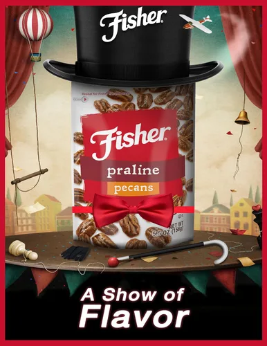 Vista 5 de Fisher Snack Nueces Pecanas Pralinadas, 5.5 oz (Paquete de 1), Bolsa Resellable, Nueces Pecanas Confitadas Mammoth, Perfectas para Regalar