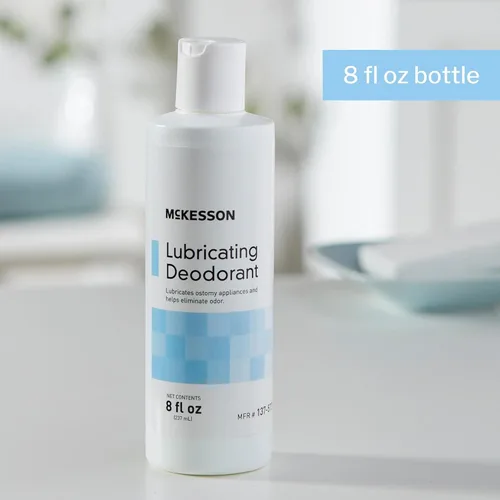Vista 5 de McKesson Desodorante lubricante para bolsas de ostomía, sin perfume, 8 onzas, 1 unidad, 1 paquete