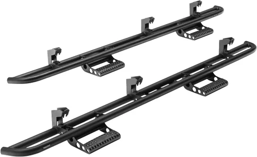 Vista 10 de RealTruck EpYx Steps para RAM Longitud de la Cabina, Acero, Negro Texturizado EXD19CC-TX Compatible con RAM 1500 2019-2024