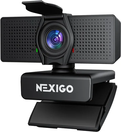 Vista 11 de Certificada para Zoom, NexiGo N940P (Gen 2) Cámara web con zoom 2K y control remoto Sensor Sony Starvis Zoom 3X de acercar y alejar Micrófono