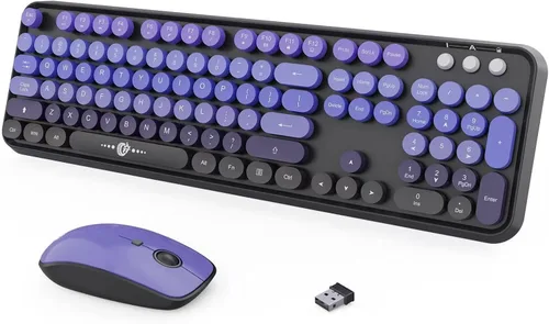 Vista 9 de Mini teclado Bluetooth plegable, teclado portátil compacto inalámbrico recargable con 67 teclas delgadas y silenciosas, bonito teclado de viaje