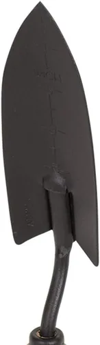 Vista 2 de AMES 2446200 Trasplantador de mano de acero templado con mango de medición de madera, 12 pulgadas