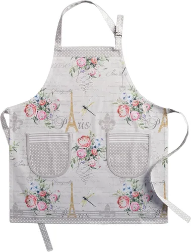 Vista 39 de Maison d' Hermine Delantal 100% de algodón para mujeres con bolsillo de cocina delantal de chef para hombres, decoración de Pascua
