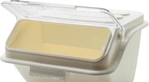 Vista 4 de Winco IB-2S - Contenedores de ingredientes para estantes, 2 galones (capacidad de 40 tazas), color blanco