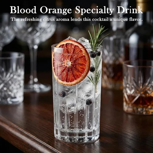 Vista 5 de Rebanadas de naranja sanguina deshidratada, rebanadas de naranja sanguina seca por cokcerez 3 oz (85 gr)