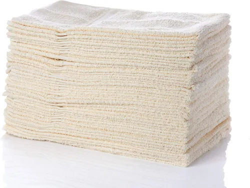 Vista 10 de Toallas de mano de algodón Simpli-Magic, 16 x 27 pulgadas, negras, no resistentes al blanqueador, 12