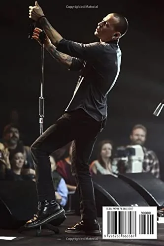 Vista 2 de Notebook Linkin Park Journal Diary Gift For Fans Gift Idea for Christmas , Thankgiving Notebook #754