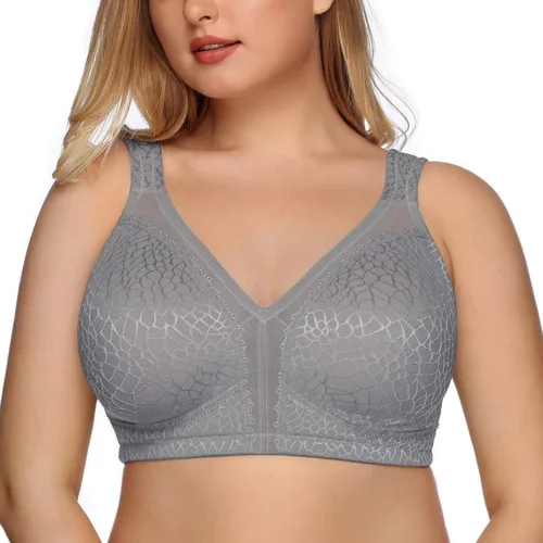 Vista 4 de DotVol Brasier reductor de figura completa para mujer, cómodo, pechos grandes, sin varillas, sin relleno, talla grande