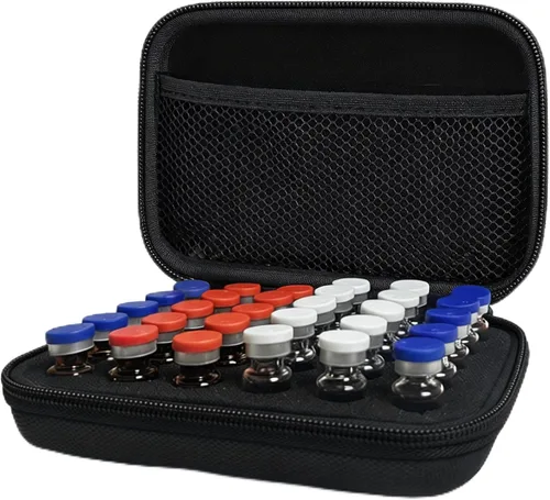 Vista 11 de DHXYZZB Almacenamiento de aceites esenciales, funda de transporte de aceites esenciales, Púrpura, Moderno