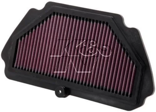 K&N Filtro de Aire para Motor: Alto Rendimiento, Premium, Filtro de Aire para Powersport: Compatible con 2009-2019 KAWASAKI (Ninja ZX-6R, ZX-6R ABS,