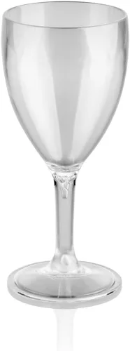 Vista 8 de Copas de vino de plástico irrompibles de 8.4 onzas (juego de 8), inastillables, reutilizables, apilables, aptas para lavavajillas, perfectas