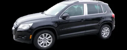 QAA es compatible con Volkswagen Tiguan 2009-2017 4 piezas de poste de pilar inoxidable PP29650