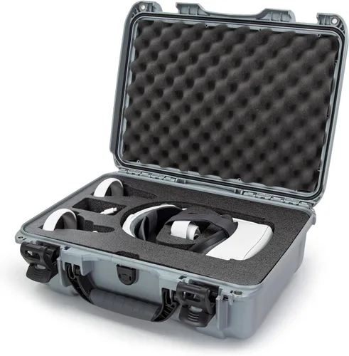 Nanuk 925 Estuche rígido impermeable con inserto de espuma para Oculus Quest 2 - Plata