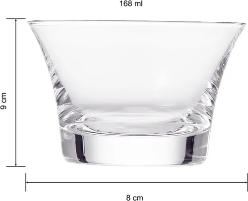 Vista 6 de Vasos de degustación de tequila, licor y licores de mezcal Juego de 4 Cristalería de bebida de bebidas alcohólicas de tequila de 6 onzas, vaso