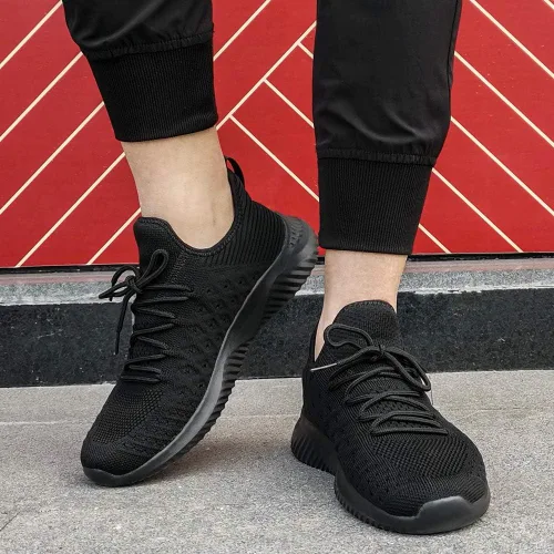 Vista 2 de Feethit - Tenis de caminar antideslizantes para hombre, ligeros, transpirables, cómodos y de moda