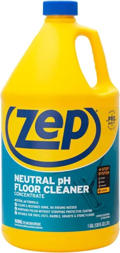 Zep Limpiador neutro para pisos industriales PH - 1 galón - ZUNEUT128 - Limpiador concentrado para pisos de uso general confiable