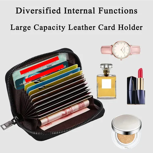 Vista 3 de AKFSINSB cartera para mujer, Negro -, Cartera