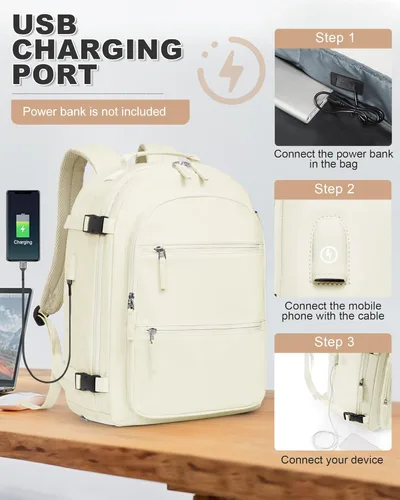 Vista 5 de VGCUB Mochila pequeña al vacío de viaje con bomba eléctrica, sistema de vacío, compresión, impermeable, bolsas universitarias, mochila de mano