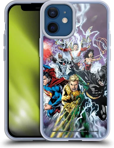 Vista 165 de Head Case Designs Funda de gel con licencia oficial de la Liga de la Justicia DC Comics #10 Darkseid War Comic Book Cover