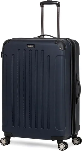 Kenneth Cole Reaction Renegade - Maleta de mano con 4 ruedas rígidas expandible de 16 pulgadas Azul marino Renegade - Maleta de viaje de 28 pulgadas