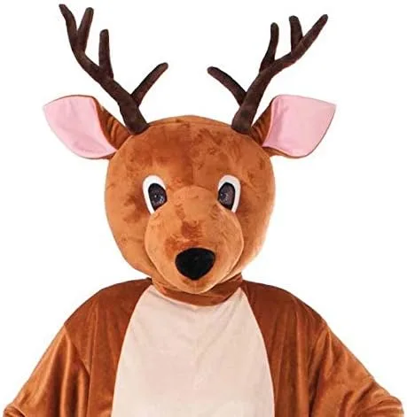 Vista 2 de Forum Novelties - Disfraz de peluche, diseño de reno