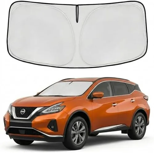 Vista 77 de Parasol para parabrisas Rivian R1S 2022-2024 2025, parasol para ventana frontal, ajuste personalizado, accesorios R1S, visera solar, pantalla