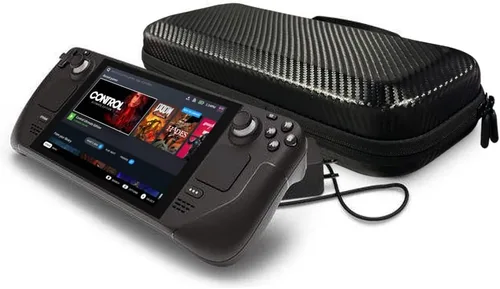 Vista 3 de COKPAPA Funda de transporte para cubierta de vapor funda protectora rígida de viaje con bolsillo con cremallera para accesorios electrónicos bolsa