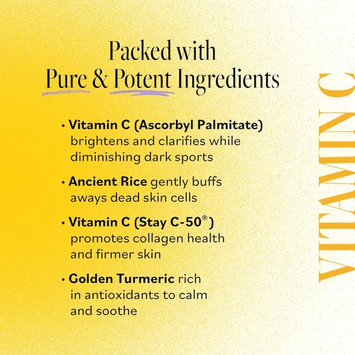 Vista 3 de DERMA E - Pasta limpiadora con vitamina C, 4 onzas