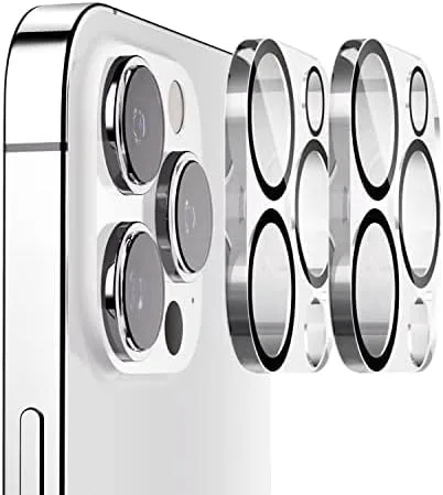 Vista 7 de elago Vidrio templado + protector de lente de cámara compatible con iPhone 14 Pro / 14 Pro Max, dureza 9H, antihuellas, inastillable, protección